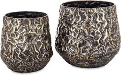 Zdjęcie Art Pol Donica Osłonka Doniczka Doniczki Metalowa Kpl. 2szt. 168259 - Stary Sącz