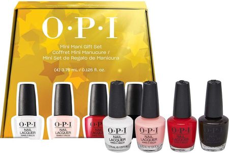 Opi Opi X Wicked Mini Mani Gift Set 4 Pck Zestaw Lakierów Do