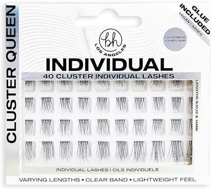 Bh Cosmetics Natural Individual Lashes Cluster Queen Rzęsy 1szt.
