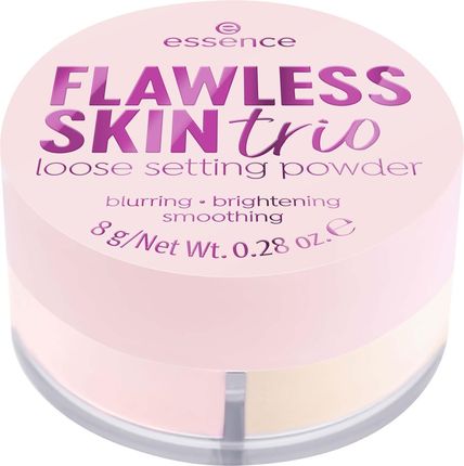 Essence Flawless Skin Trio Loose Setting Powder Puder Utrwalający 8g Nr. 10