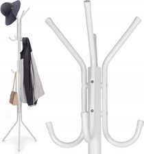 Zdjęcie Gockowiak Wieszak Na Ubrania Parasole Do Przedpokoju Stojak Biały Pablo 170Cm - Gołańcz