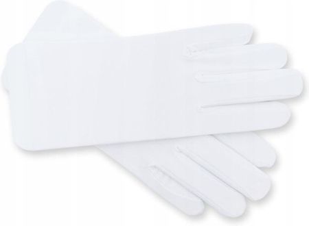 Białe elastyczne rękawiczki do sztandaru / munduru UNISEX XL - zdjęcie 3
