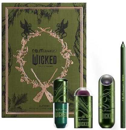 r.e.m. beauty WICKED ウィキッド メイクセット　エルファバ Rem Beauty Wicked Elphaba Zestaw Do Makijażu - Opinie i ceny