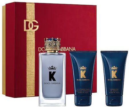 DOLCE & GABBANA - K zestaw woda toaletowa, balsam po goleniu i żel pod prysznic