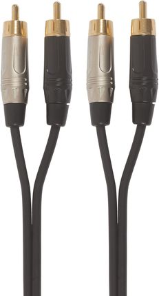 Bespeco ROCKIT Interlink Cable 2x RCA - 2x RCA 3 m - zdjęcie 2