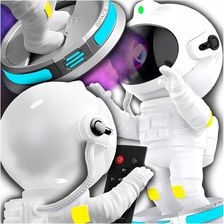 Galaxia Projektor Gwiazd Astronauta Dla Dzieci Lampka Nocna Rzutnik Led Laserowy