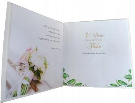 Kartki Z Kotkiem Album Kw Dg Ślub Od Babci Nr 8 ALBUMKWDG - zdjęcie 2