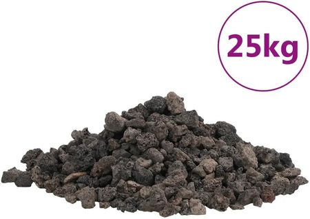 Zakito Lawowa ozdoba do akwarium 1-2cm czarna 25kg Z3217181