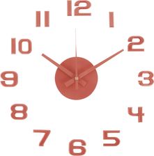 Karlsson Wall Clock Diy Sunset Numbers Blush Red (Ka6001Rd)