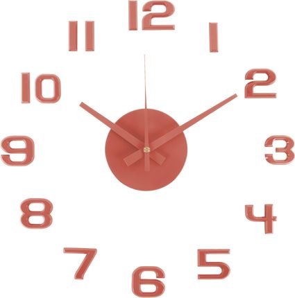 Karlsson Wall Clock Diy Sunset Numbers Blush Red (Ka6001Rd)