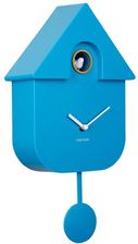 Karlsson Zegar Ścienny Z Kukułką Modern Cuckoo Niebieski (Ka5768Bb)