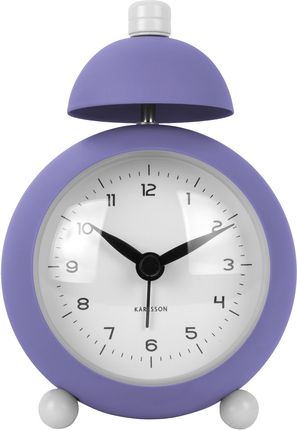 Karlsson Alarm Clock Chaplin Iron Matt Bright Purple (Ka5979Pu)