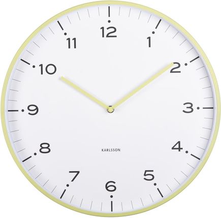 Karlsson Wall Clock Circus Rings Matcha Green (Ka6011Gr)