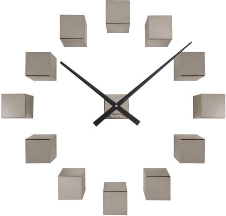 Karlsson Wall Clock Diy Cubic Metallic Dark Grey (Ka5974Gy)