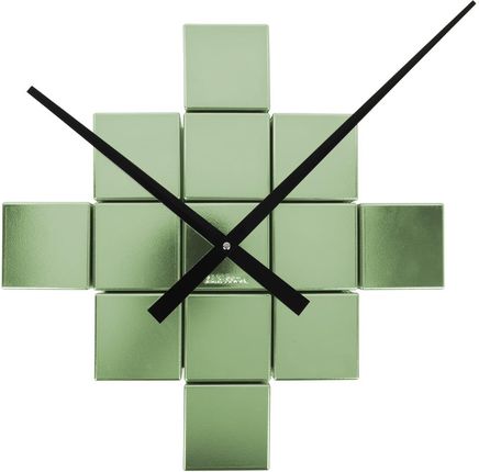 Karlsson Wall Clock Diy Cubic Metallic Green (Ka5974Dg)