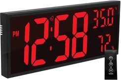 Zdjęcie Jvd Dh309.2 41X17Cm Czarny Czerwony Zegar Elektroniczny (Dh3092) - Kock