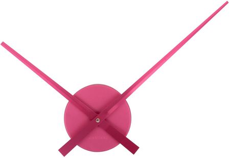 Karlsson Wall Clock Little Big Time Mini Metallic Dark Pink (Ka4348Pi)