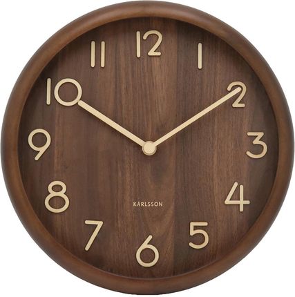 Karlsson Zegar Ścienny Pure Bold Ciemne Drewno (Ka6021Dw)