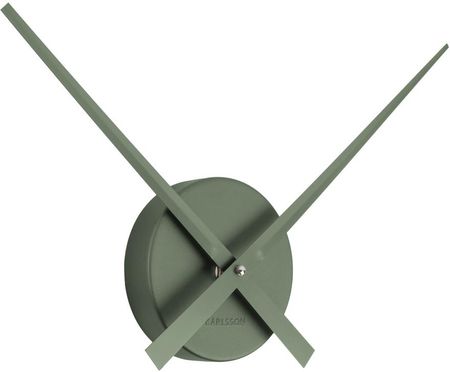 Karlsson Wall Clock Little Big Time Mini Metallic Jungle Green (Ka4348Dg)