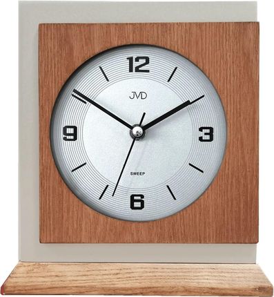 Jvd Zegar Kominkowy Kwarcowy Hs24013.78 20X21Cm Płynąca Wskazówka