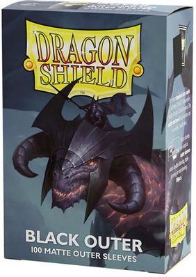 Dragon Shield Koszulki ochronne Standard Outer Sleeves Matte Black (100)