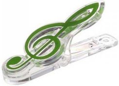 Zdjęcie Kera-Audio CLIP CLEF Klips do papieru nut  zielony - Kobyłka