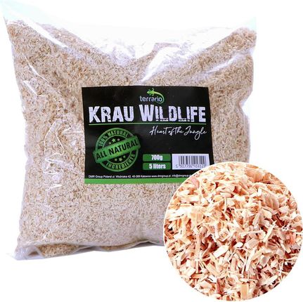 Terrario Krau Wildlife 5l włókno drewniane Aspen / Lignocel - zdjęcie 3