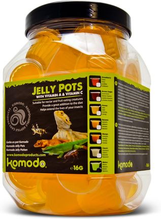 Komodo Jelly Pot Orange pokarm pomarańcza w żelu - zdjęcie 3
