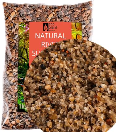 Eco Plant Natural River 1kg żwir rzeczny 1-3mm - zdjęcie 2