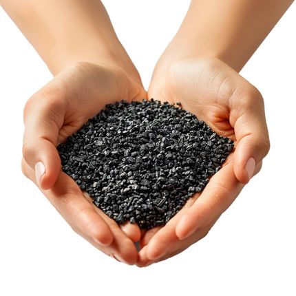 Eco Plant Black River 1kg żwirek czarny 2-4mm - zdjęcie 2