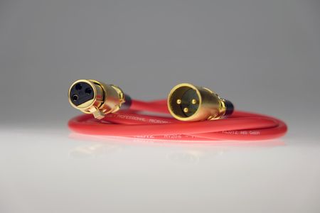Kabel mikrofonowy przewód Xlr Canon Klotz Red 5m - zdjęcie 2
