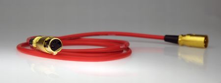 Kabel mikrofonowy przewód Xlr Canon Klotz Red 5m - zdjęcie 4