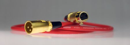 Kabel mikrofonowy przewód Xlr Canon Klotz Red 5m - zdjęcie 3