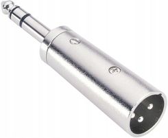 Zdjęcie Przejściówka Jack Stereo 6.3mm – Xlr męski – K4AJM3XM3 Adam Hall - Wiązów