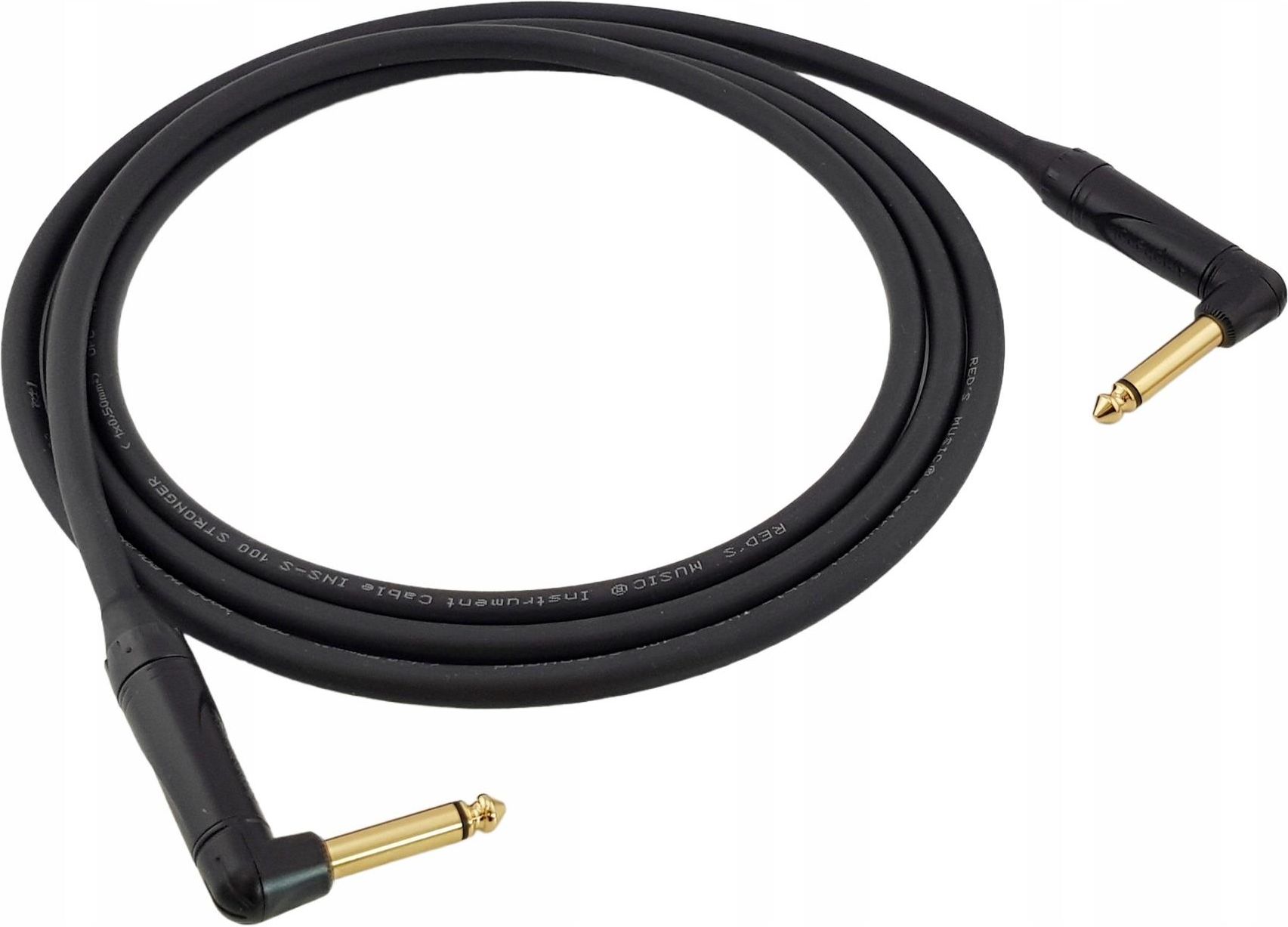 Kabel Instrumentalny Jack 6.3/ Jack 6.3 Kątowy GCSA1330 3m