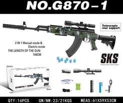 Zdjęcie Ramiz Karabin Sks Na Kulki Żelowe + Akcesoria - Osiek