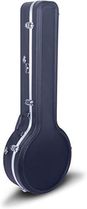 Crossrock Formowane tworzywo ABS Hardshell Case for 5-String Resonator, Gibson Tenor Banjo, Backpack Style(CRA861BJBK)