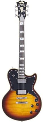 D'Angelico Deluxe Atlantic Vintage Sunburst - gitara