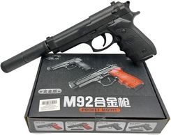 Zdjęcie Cabo-Toys Pistolet Z Tłumikiem A163 Ciężki 29Cm - Wisła