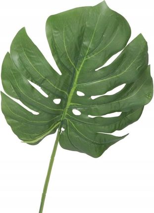 Deko GAŁĄZKA MONSTERA DUŻA KWIATY SZTUCZNE JAK ŻYWE 66 CM (654023)