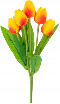 Martom CV26805-7 TULIPAN BUKIET TULIPANÓW X5 SZTUCZNE KWIATY TULIPANY W BUKIECIE P (CV268057) - zdjęcie 3