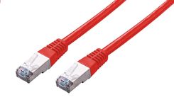 C-Tech Patchcord Cat5E, Ftp, Czerwony, 2M (Cbpp5F2R)