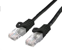 C-Tech Patchcord Cat6, Utp, Czarny, 2M (Cbpp62Bk)