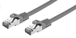 C-Tech Patchcord Cat7, S/Ftp, Szary, 3M (Cbpp73)