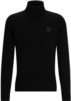 HUGO BOSS męski golf sweter BLACK NOWOŚĆ