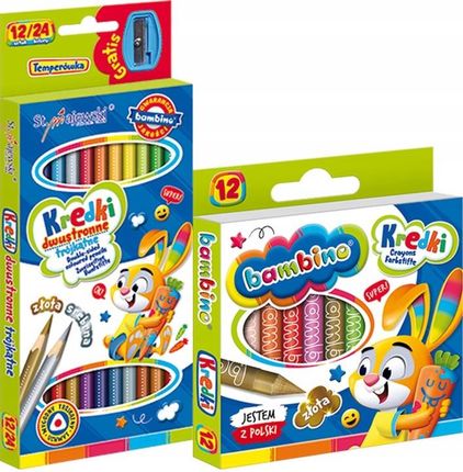 Bambino Wyprawka Szkolna Duży Zestaw Do Szkoły 21 Elementów + Długopis + Klej - zdjęcie 4