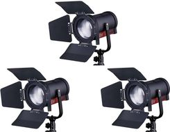 Swit Fl-C60D 3Kit Set Of 3 X 60W Led Spotlight 25000Lux V-Mount Dmx (42499)