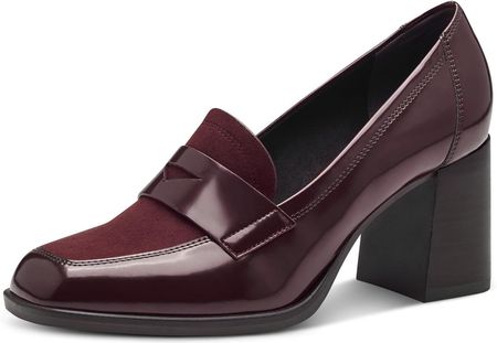 Tamaris 1-24438-41-534 Damskie loafersy w kolorze merlot 40