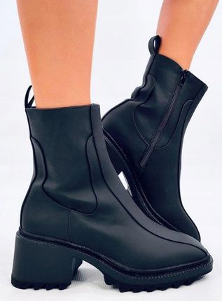 Botki damskie TAVRIA BLACK 40 - zdjęcie 2