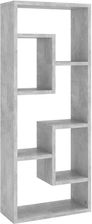 Zakito Półka Ścienna Z Przegródką Szarość Betonu 36X16X90Cm (Z803015)